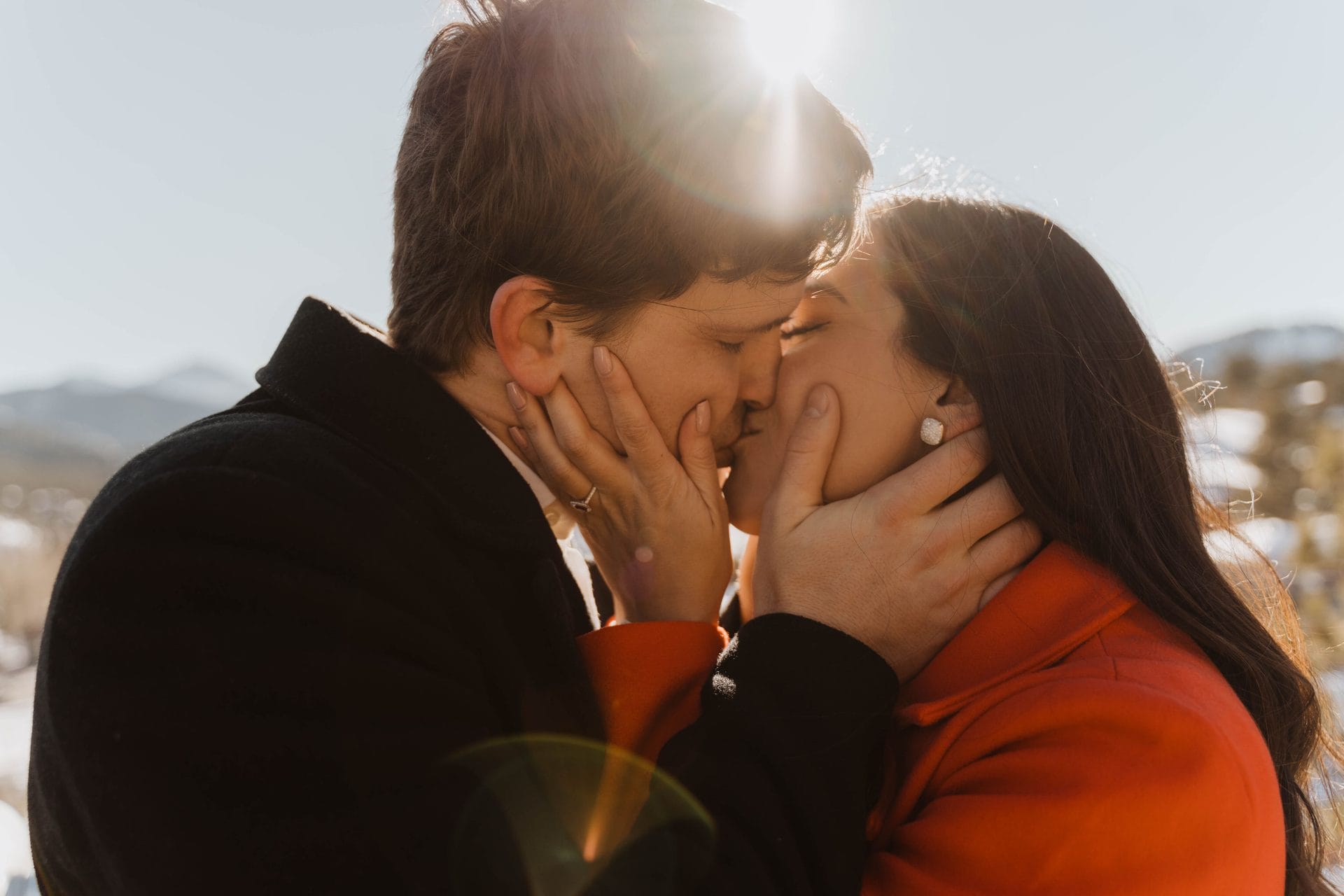 Denise & Chris's engagement, photographed by Candid Studios